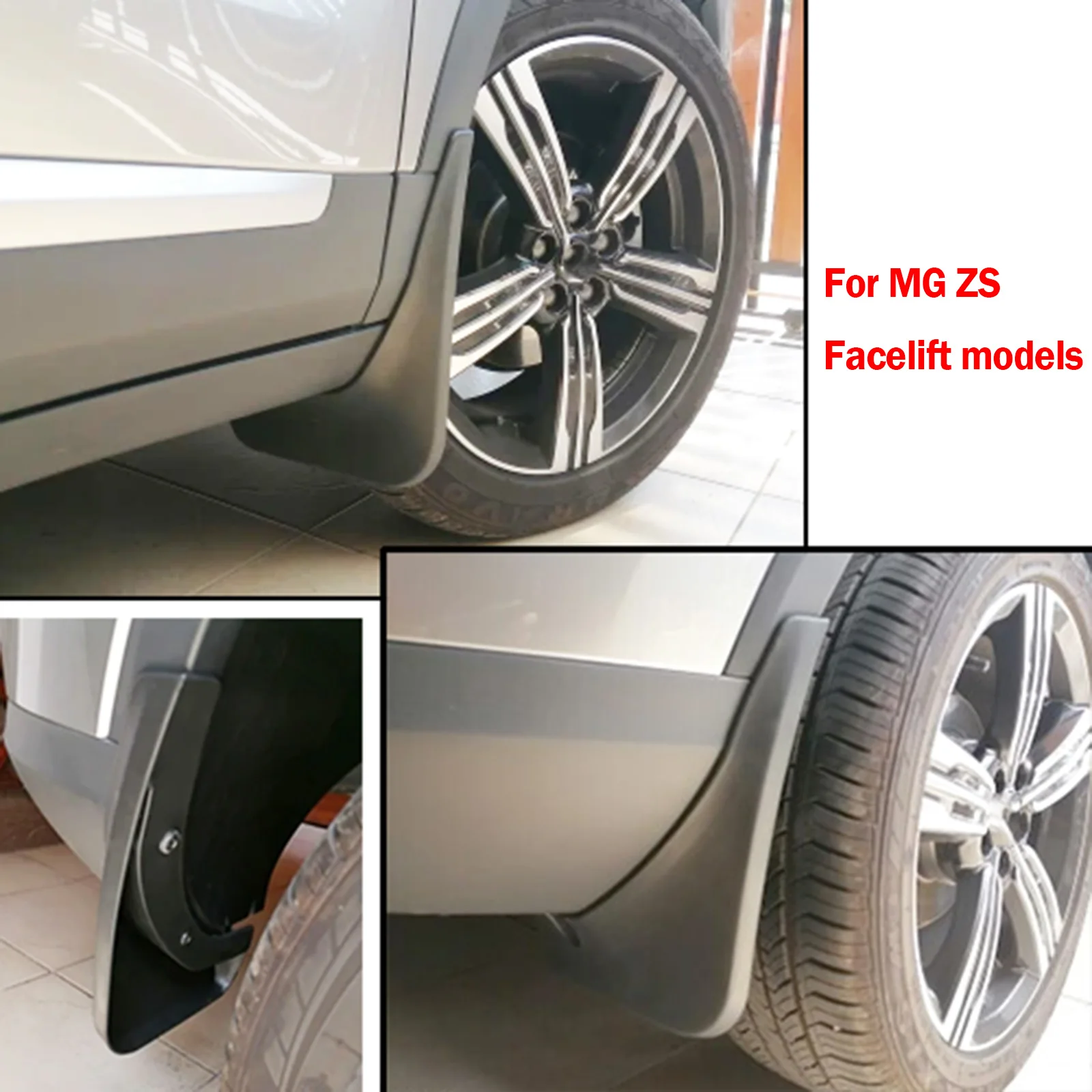 4x For MG ZS EV ZX PLUS ZST VS ZS11 2020 2021 2022 2023 Mud Flaps Splash Guard Mudguards MudFlaps Front Rear Fender Car Styling