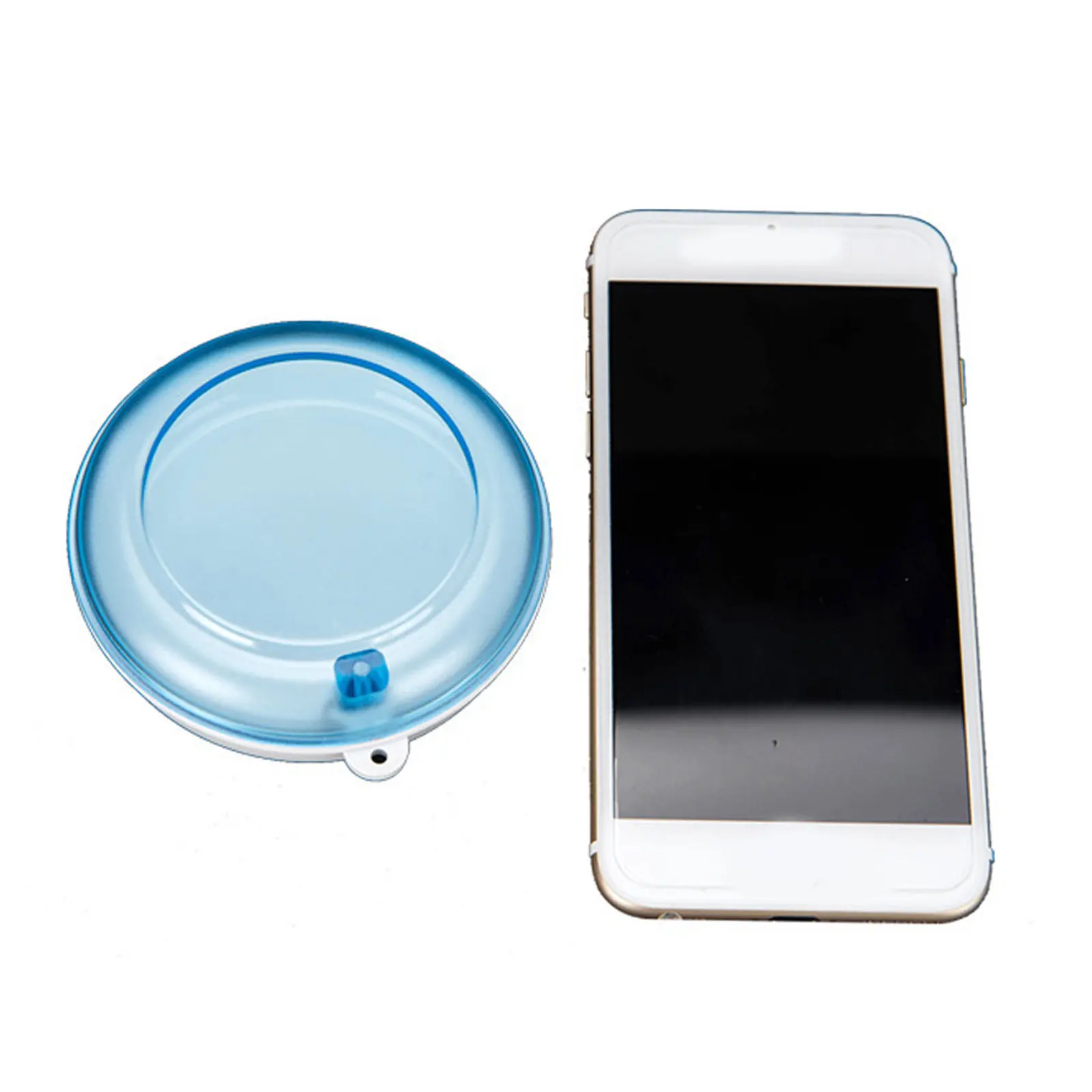 1Pcs Lightweight Rotating Denture Storage Box Hygienic Convenient Denture Case for Daily Travel Work Wedding Photo Taking