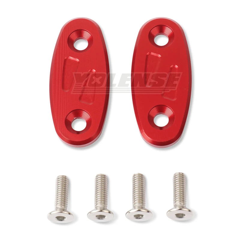 

For CBR400R CBR500R CBR650R Motorcycle CNC Aluminum Rearview Mirrors Seat Decorative Cover Mirror Base Brackets
