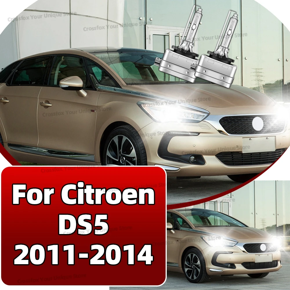 

2x для Citroen DS5 2011 2012 2013 2014 авто HID ксеноновые фары лампы 6000K 8000K 10000K DC 12 В 35 Вт D1S