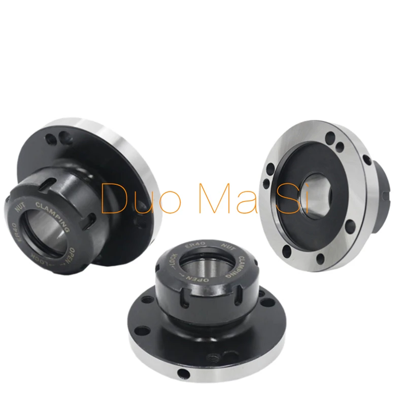 80mm/100mm Diameter ER32 Collet Chuck high Accuracy Carbon Steel Fixing Chuck Holder For CNC Milling Table Machine Lathe Tool