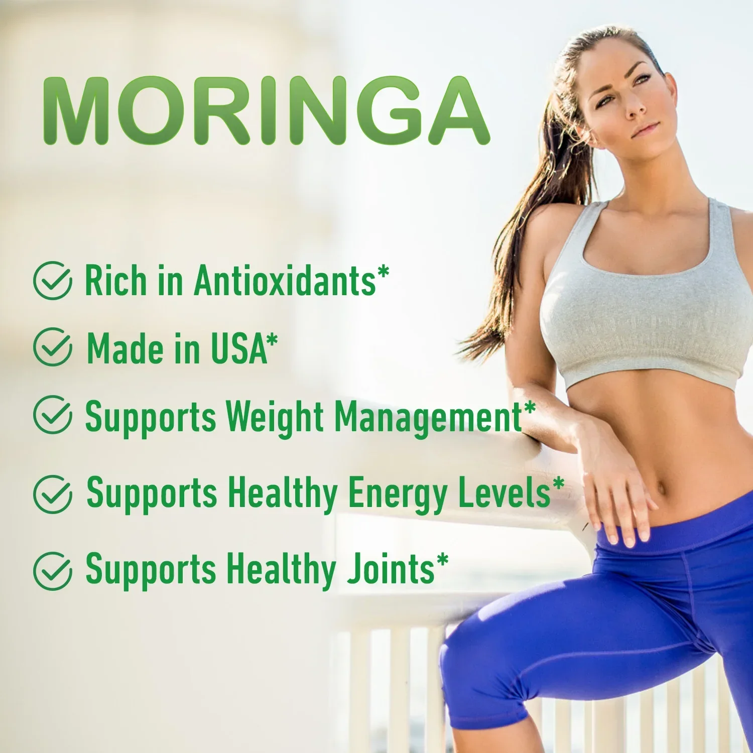 Moringa - Boosts Metabolism and Digestion, Supports Cardiovascular Health, Antioxidant