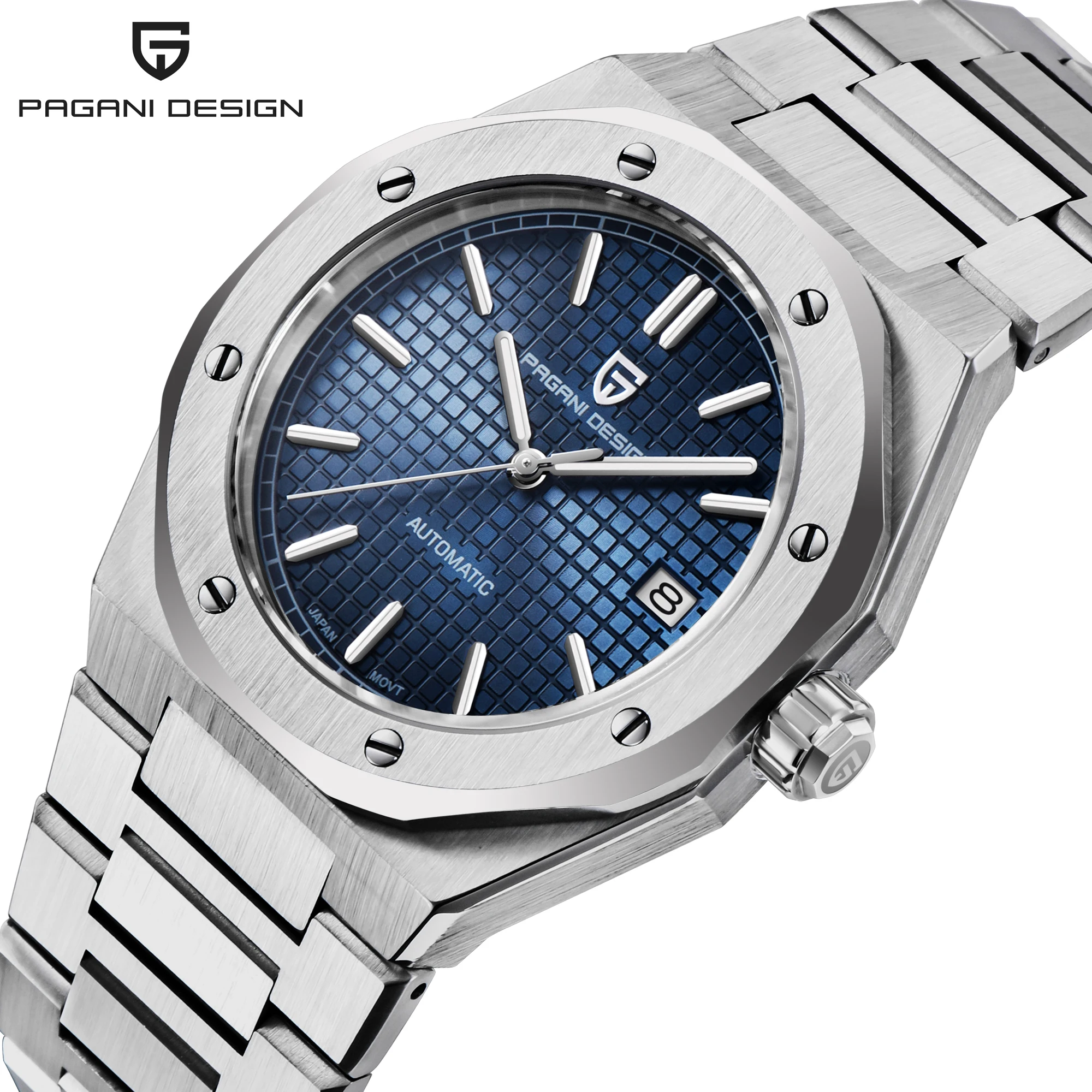 2024 NEW PAGANI DESIGN Men's Watch NH35A Automatic Mechanical Sapphire Watch Stainless Steel Waterproof PD1673 Reloj HombreSport