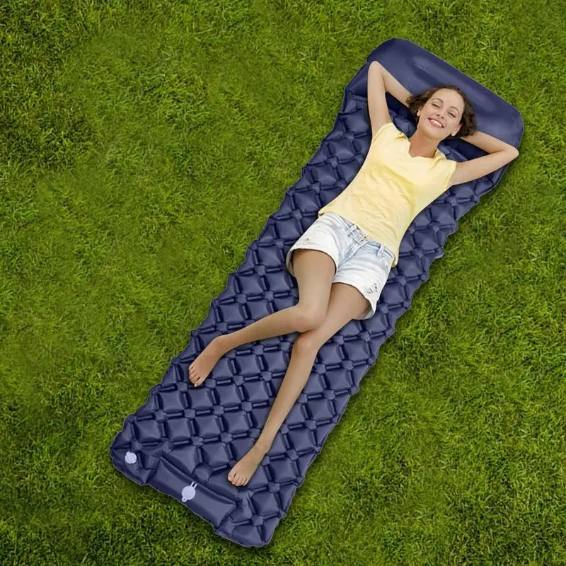 Inflatable Mattress Camping Inflatable Waterproof Camping Mat Camping Pads Portable Mattres For Camping Backpacking Hiking Tent