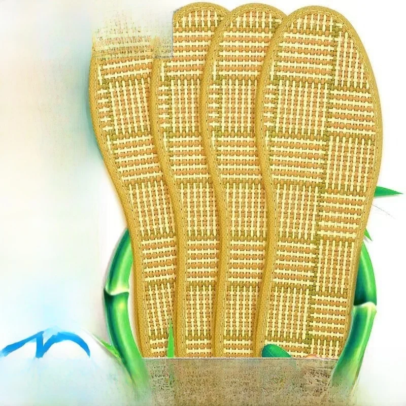 semelles-interieures-desodorisantes-en-coton-respirantes-et-confortables-pour-hommes-et-femmes-pour-chaussures-en-cuir-et-tapis-de-sol-d'ete-absorbant-la-transpiration-lot-de-quatre