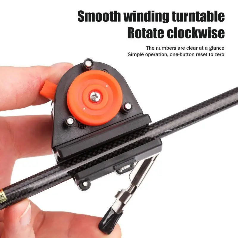

Fishing Tackle Depth Counter Easy Read Portable Length Measurement Device for Boat Offshore Fishing