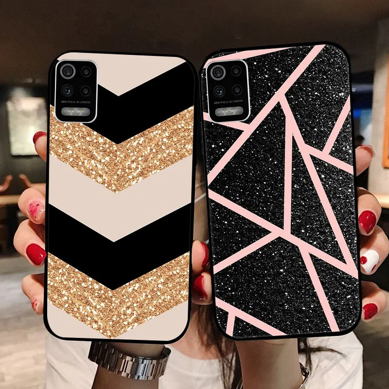 ل LG K52 Q52 K62 2020 جراب هاتف Stylo6 K71 جميل الباندا الكرتون اللوحة لينة سيليكون كوكه ل LG Stylo 6 K71 غطاء الوفير #6