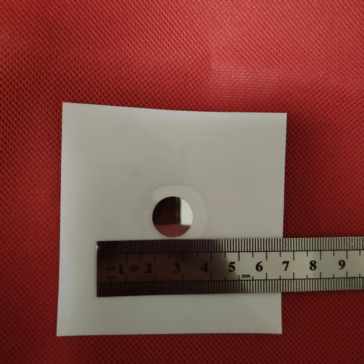 850nm IR Infrared Filter Narrow Bandpass Filter Lens Round Center Half Bandwidth 30nm Invisible Light Pass Transmittance 86%