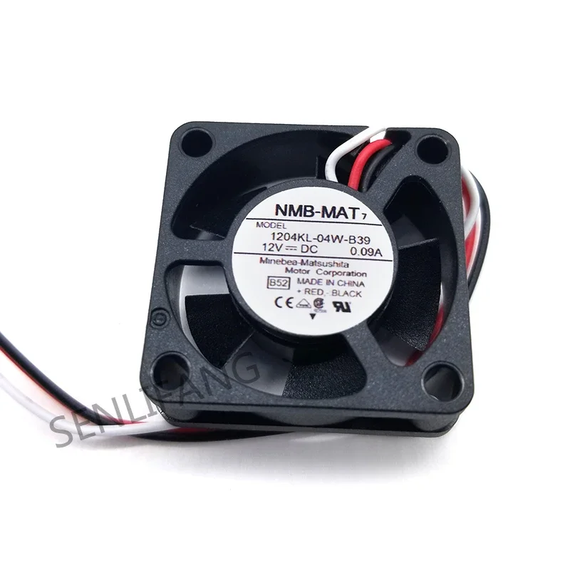 Brandneuer Kühler für NMB-MAT 1204kl-04w-b39 dc12v 2.4a 3cm 0,09 3-zeiliger leiser Lüfter gut getestet