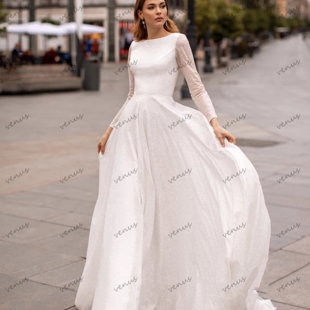 Pretty Wedding Dresses A-Line Elegant Bridal Gowns Voile Tiered Robes For Formal Party Classic Vestidos De Novia Customized 2025