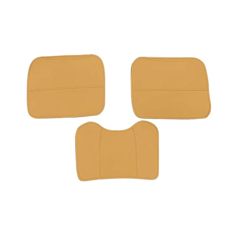 QHCP Car Seat Anti-Kick Mat Leather Rear Air Outlet Anti-kick Mat Seat Anti kick Pad Fits For Lexus RX 2023 Interior Accessories