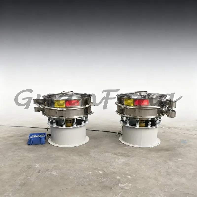 Industrial Rotary Vibrating Screen Durable Structural Screen