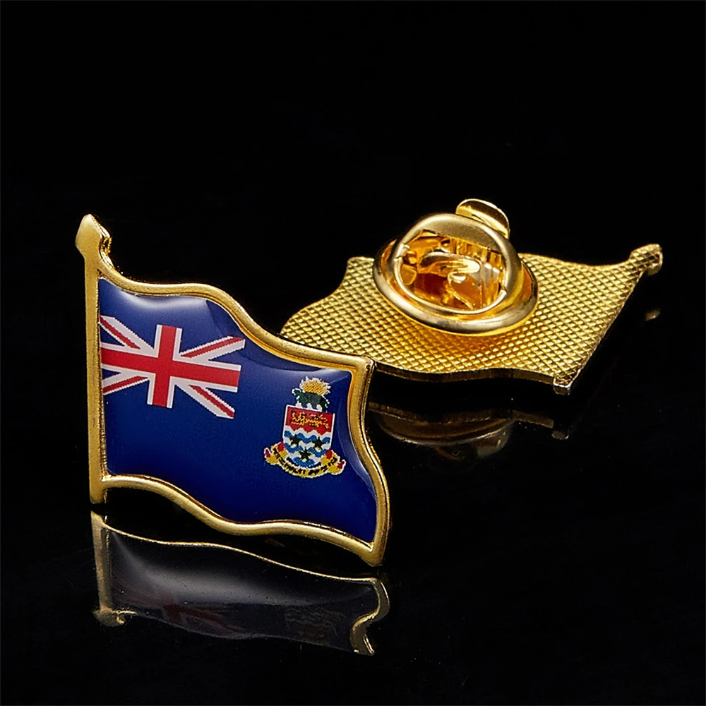 

United Kingdom Cayman Islands Fashion Brooch Pin Metal Brooch Jewelry Clothes Accessories