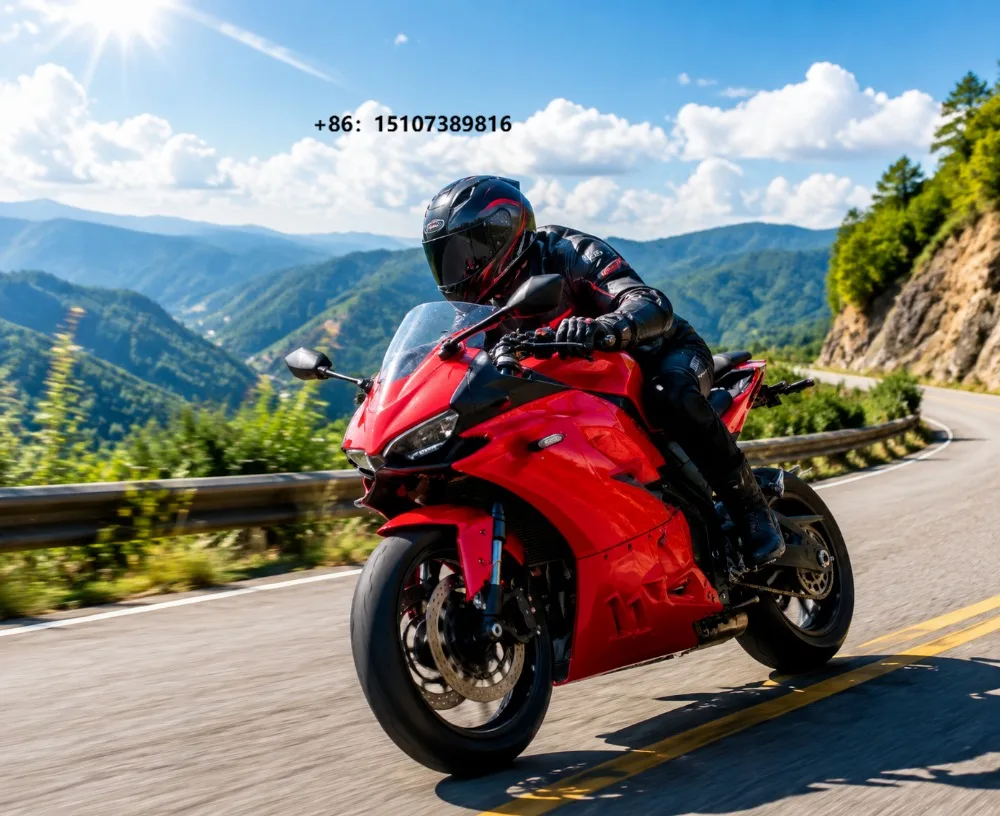 Sport Racing Motorbike with Max 80km/h Speed Streamlined Chassis Hydraulic Suspension LED Light and Core Selling Attributes