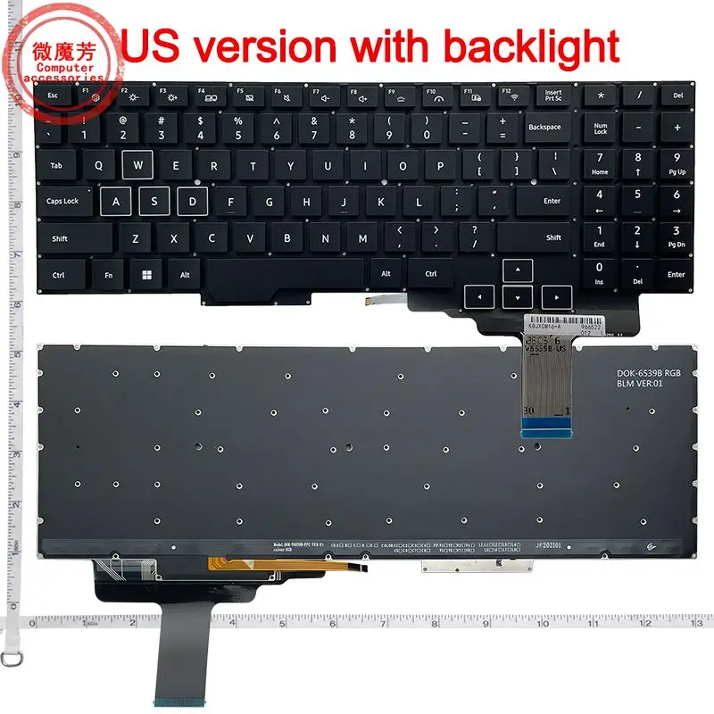 

US NEW Laptop Keyboard For Mechanical Revolution Jiaolong 16 16 Pro 16K 16pro-74603 16Pro-746q1 16-76Q2 Mechrevo Jiaolong Series
