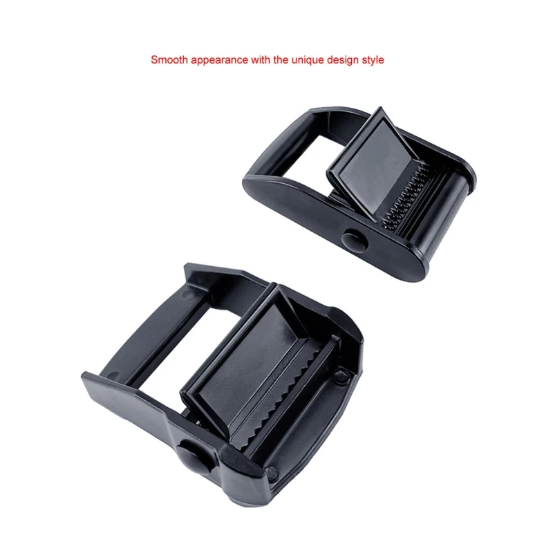 Heavy Duty Aluminum Alloy Lock Slider Buckles Heavy Strap Release Buckle Adjustable Metal Buckle 25/38mm H9EE