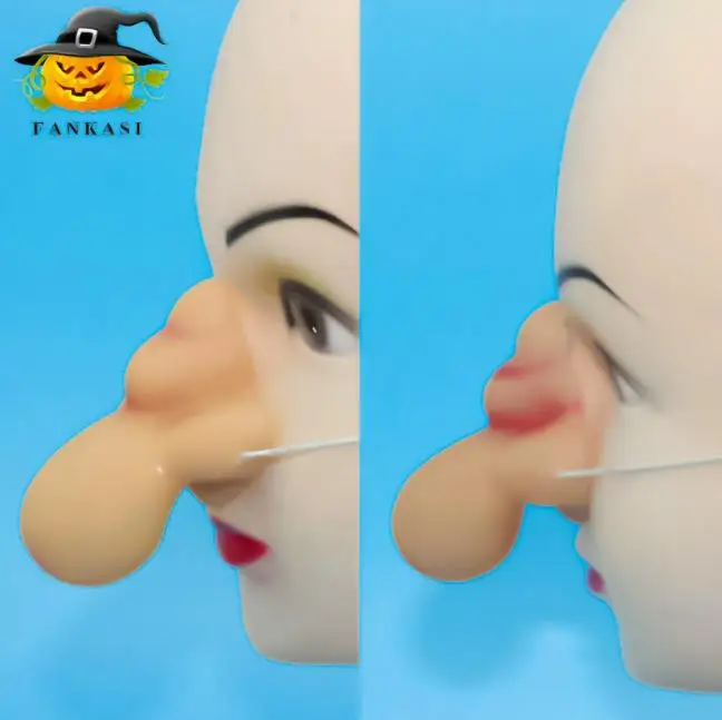 5 قطع من دعائم أنف الساحرة، زي طويل جديد للشتاء، فستان من الفينيل للنساء #2