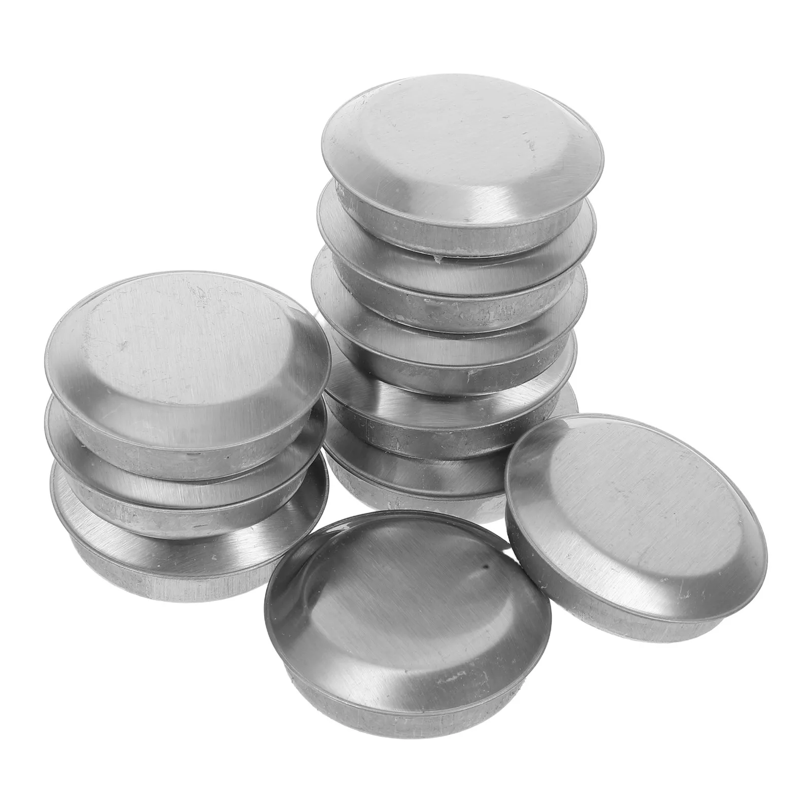

10Pcs Stainless Steel Sink Hole Covers Kitchen Sink Accessories Multi-Functional Decorative Sealing Caps for Faucet Soap