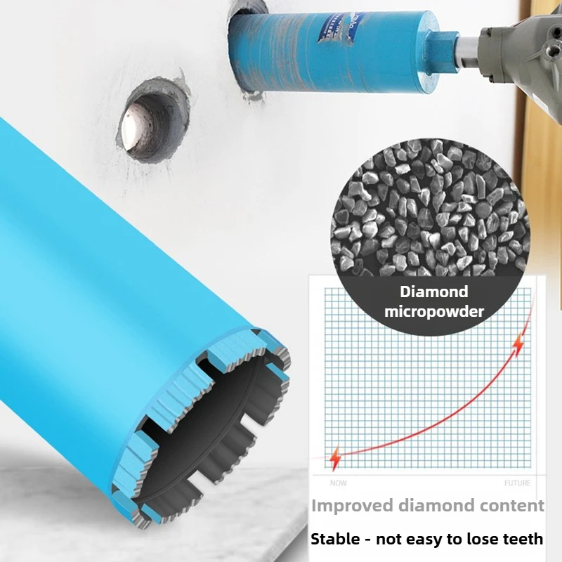 Professional Drill Bit Woodworking Drilling Machine Air Conditioning Reinforced Concrete Wall Hole Opener Driller Power Tools