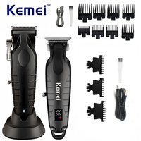 Kemei KM-2296 KM-2293 Professional Men's Barber Set Men's Electric Razor Electric Barber