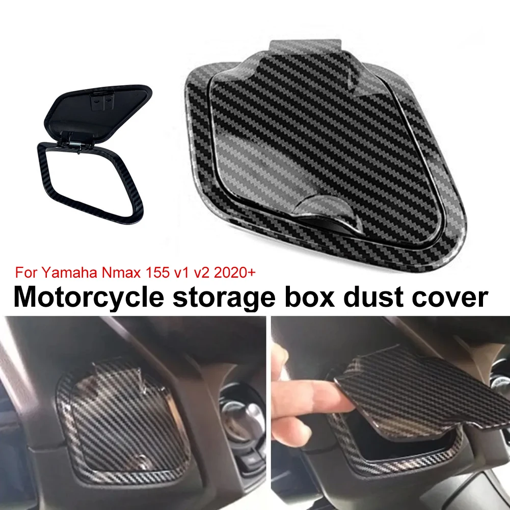 

For Yamaha Nmax v2 2020 2021 2022 2023 Toolbox Dust Cover Side Pocket Cover Charger Waterproof Cap Modification Accessories