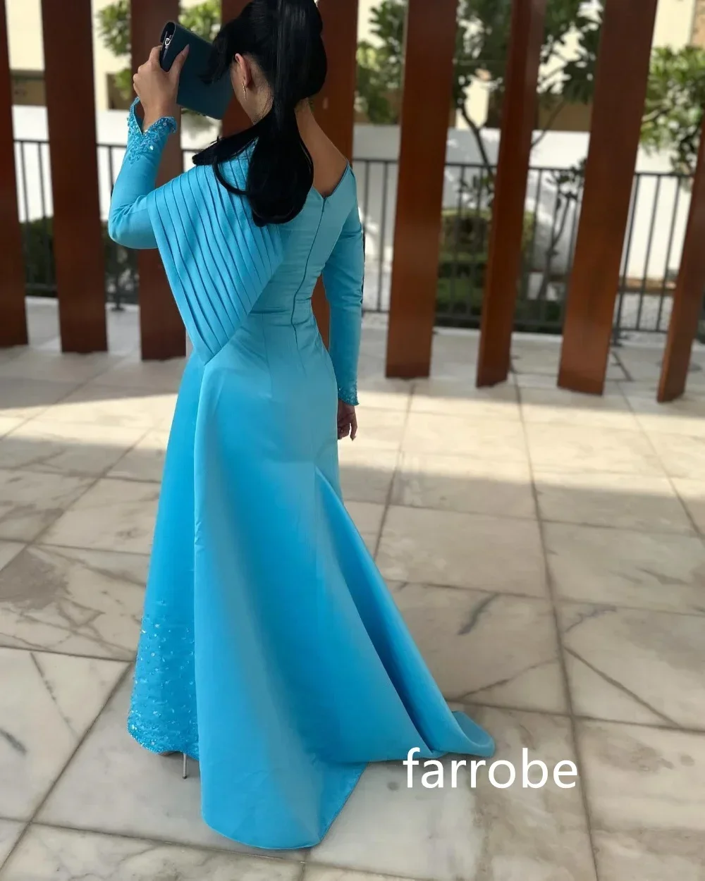 Customized Modern Style Jersey Pleat A-line O-Neck Midi Dresses Evening Dresses Pastrol Unisex Chinese Style Formal Casual Simpl