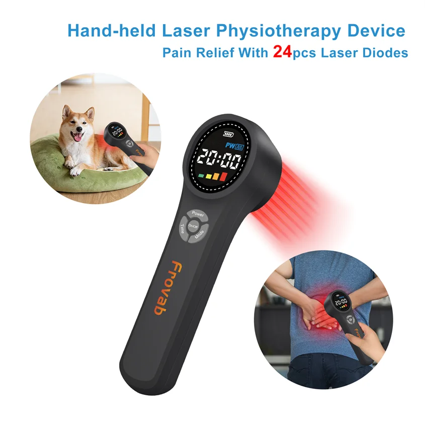 

Muscle Cold Laser Therapy Device Powerful Infrared Lamp Cure for Injuries Arthritis Wounds Healing for Dogs Cats Horse Treatment