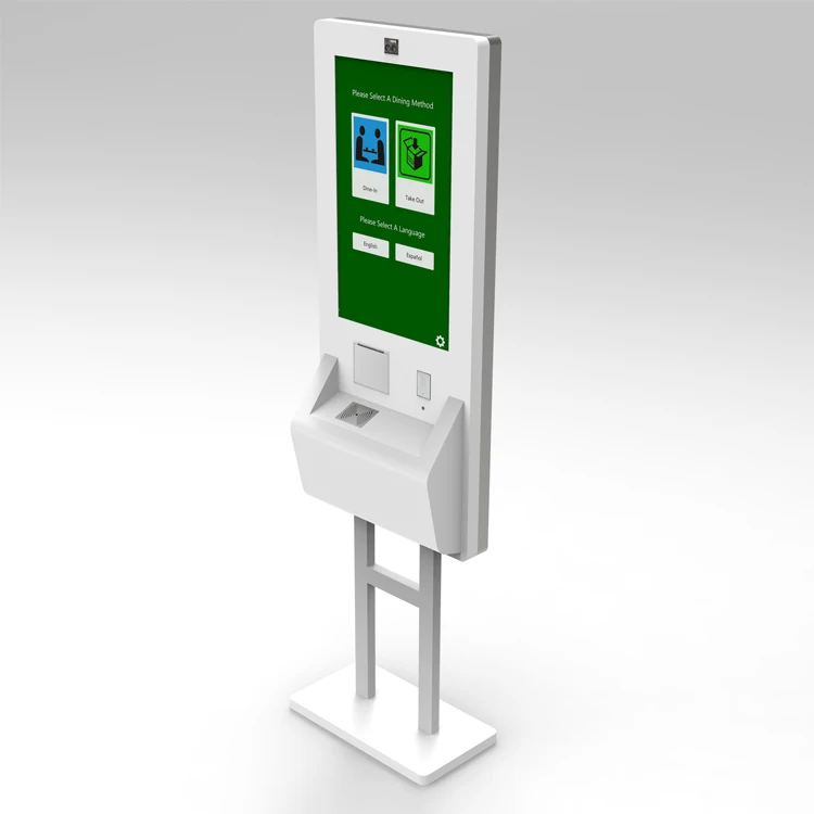 

Floor Standing Touch Screen Pc Self-ordering Payment Kiosk Self-service Touch Screen Self Ordering Payment Kiosk