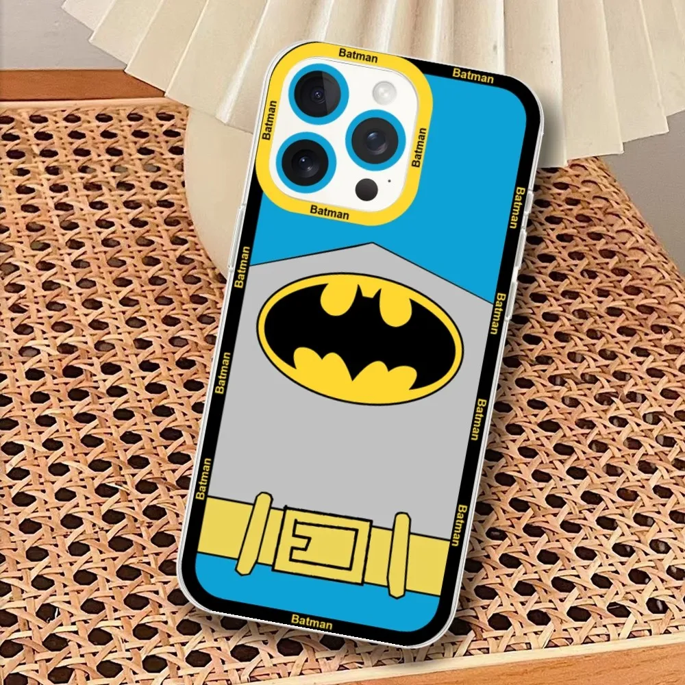 BEAST KINGDOM B-Batman Phone Case For Samsung A51 A32 A53 A22 Transparent border soft shell