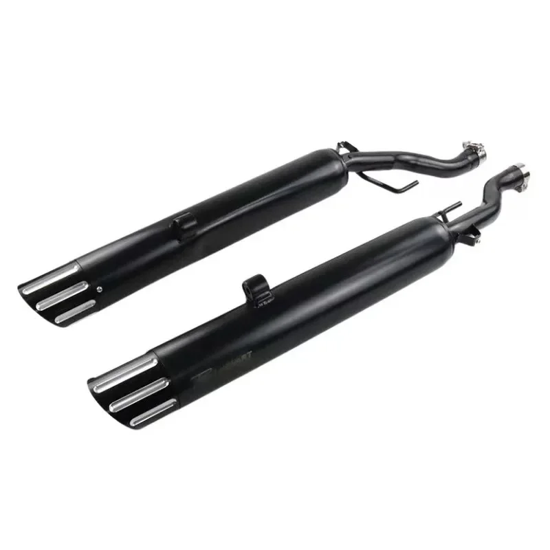 OBMModified exhaust pipe electroplating rear exhaust, short exhaust