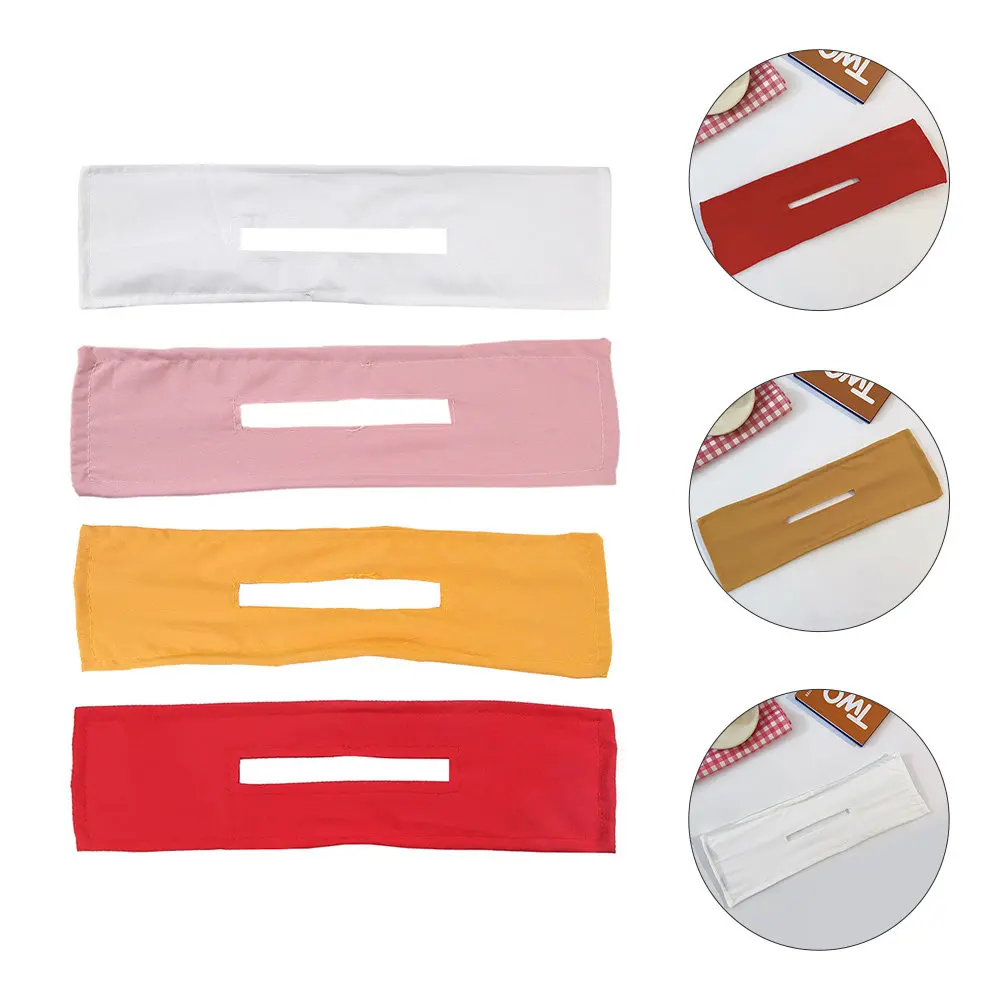 

4Pcs Twisted Hair Bands Headwear Iron Wire Hairbands Easy to Use for Beach Team Club Outings Stylish Decorative
