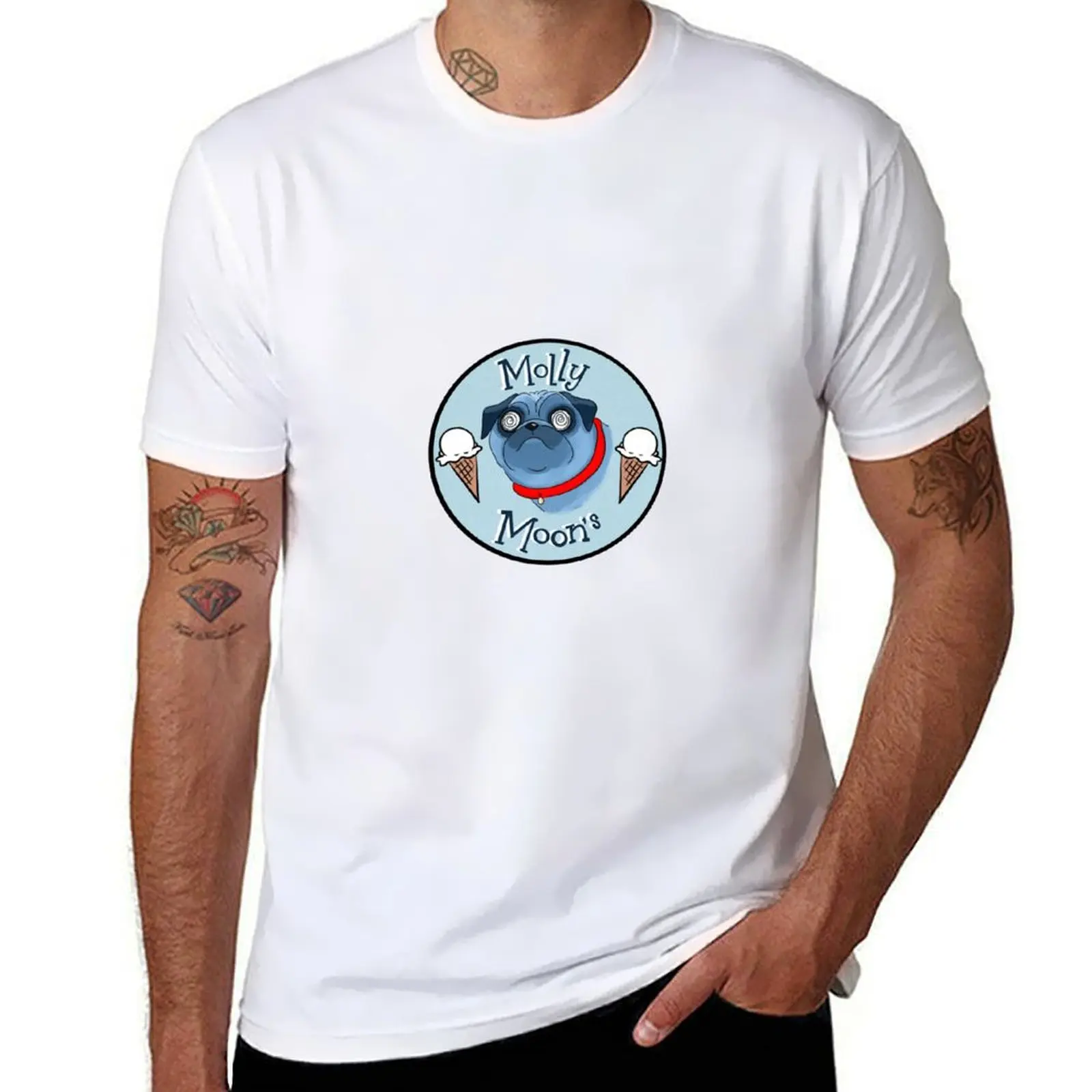 

Molly moon ice cream T-Shirt men t shirt cotton 100% t shirt personalised T-Shirt