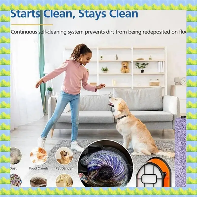 FZFZ Adatto Per Shark WD201 WD201C WD100 3 In 1 Aspirapolvere Spazzola A Rullo Accessori Filtro