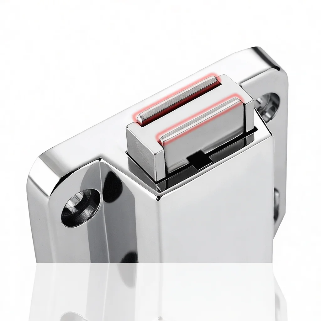 Automatic Rebound Latch For Hidden Door Heavy Duty Cabinet Hardware Push To Open Mechanism Minimalist Home Fittings