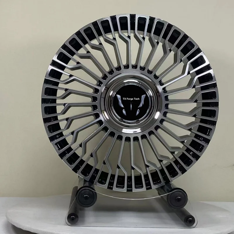 Customized Lightweight High Strength Rims 18 19 20 21 22 Inch Monoblock Multi Spokes Aluminum Forged Wheels for Mercedes Maybach
