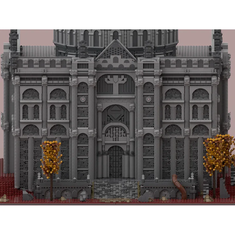 Moc Building Blocks Challenge Medieval Castle Technology Modular Building Blocks Children's Festival Gift Toy DIY Set