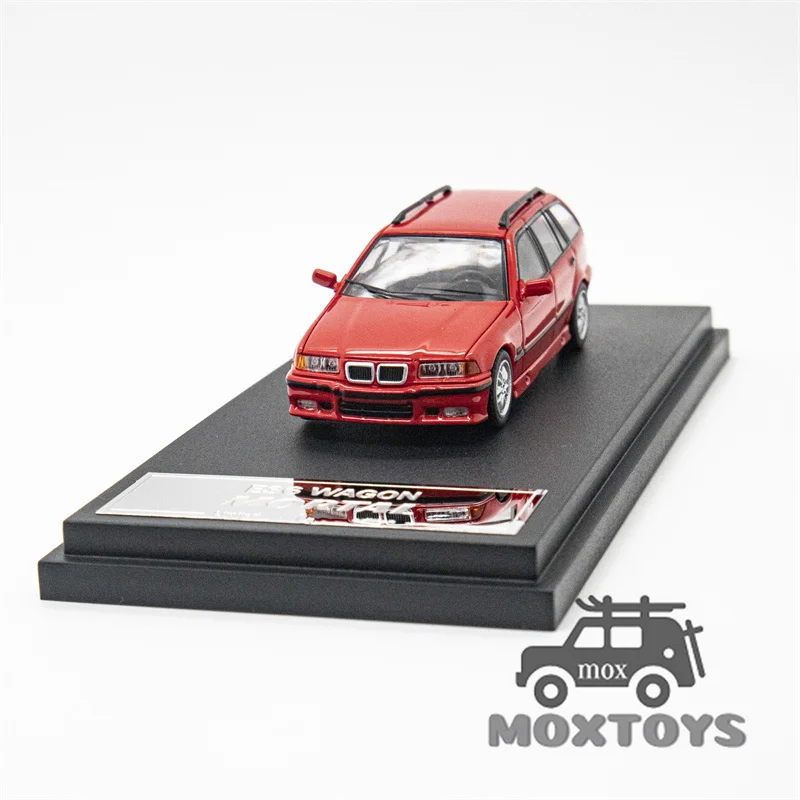 Mortal 1:64 E36 Touring White / Red Diecast Model Car