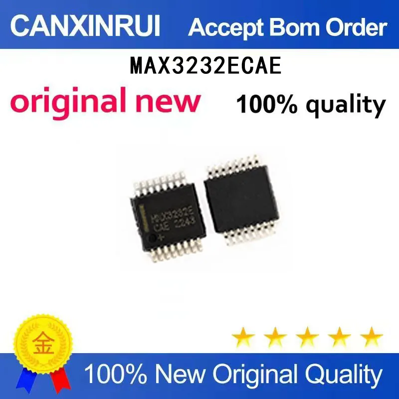 (5-100 Pieces)New original MAX3232ECAE SSOP16 transceiver interface chip IC