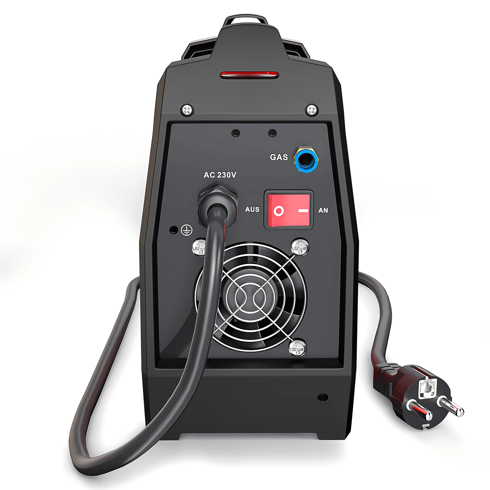 ACDC TIG 200AMP لحام عاكس جديد 4 في 1 تيار مستمر TIG MMA نبض متعدد الوظائف ماكينة لحام الألومنيوم مروحة تبريد