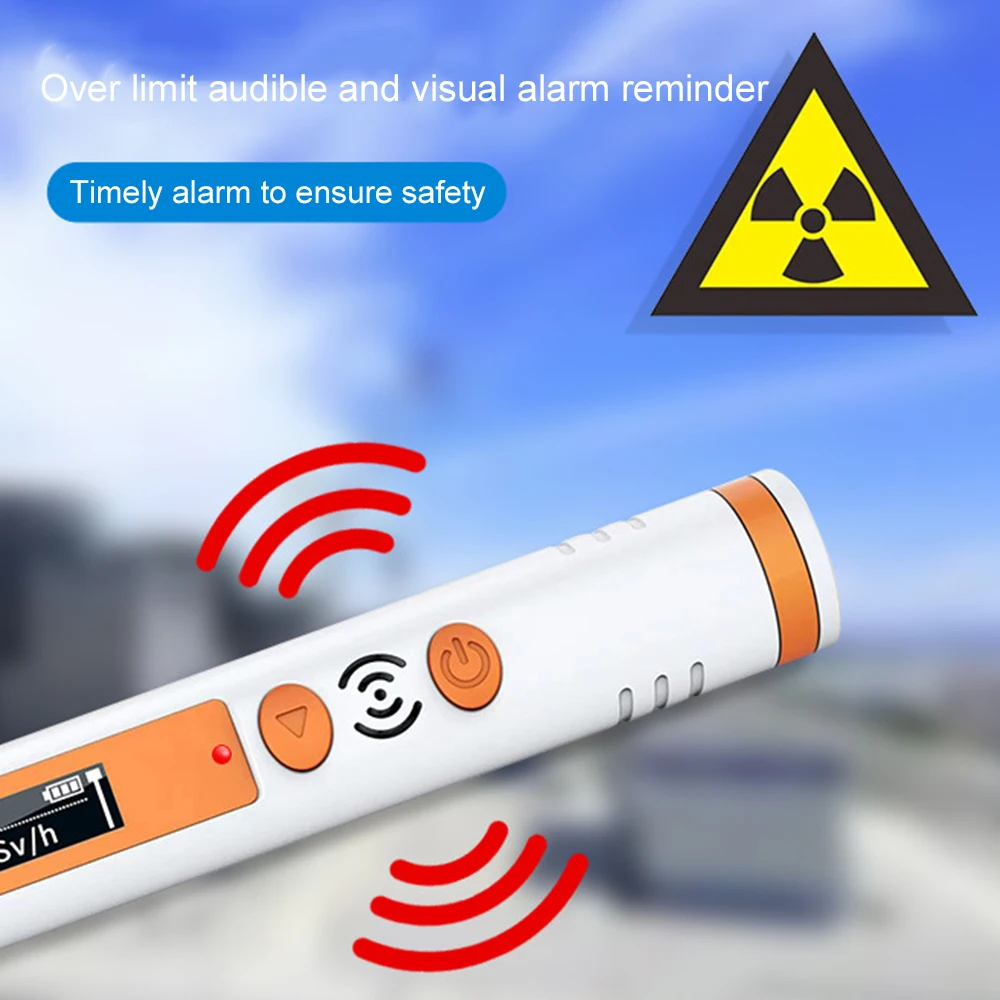 HFS-P3 Mini Pen Size Nuclear Radiation Detector 48mm Geiger Counter X Y β Ray Geiger Counter Dosimeter дозиметр