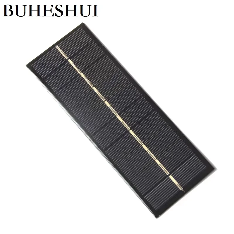 

BUHESHUI Wholesale 1.3W 5V Solar Cell Solar Module Polycrystalline Solar Panel for Battery Charger 163*60MM 30PCS Free Shipping