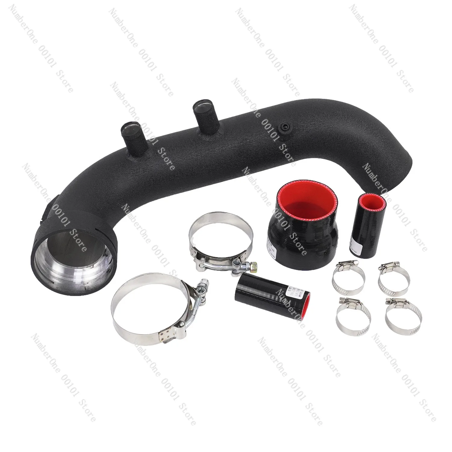 N54 N55 engine turbocharged intake aluminum tube 50MM modified SQV pressure relief valve E88 E90
