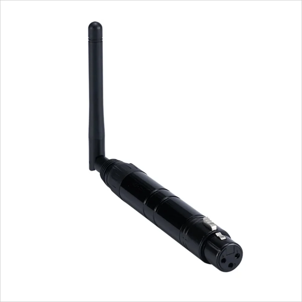 4PCS 2.4G DMX 512 Wireless Transmitter Male And 3 Female Receivers for Stage PAR Party Light Control Kit