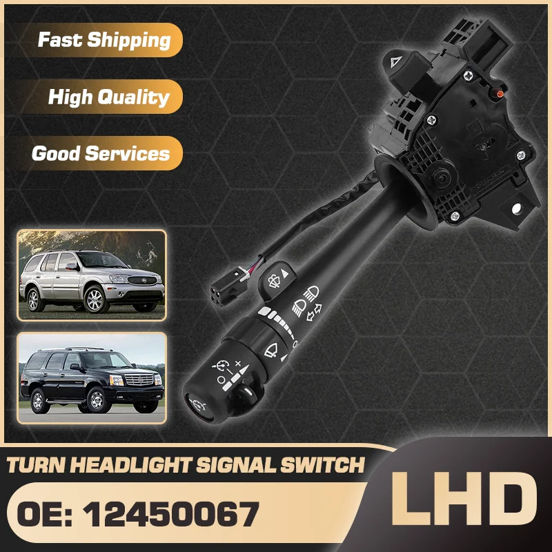 

Turn Signal Multi Function Combination Switch For Buick Rainier Cadillac Escalade MK2 EXT 2003-2006 12450067 629-00403 1S3494