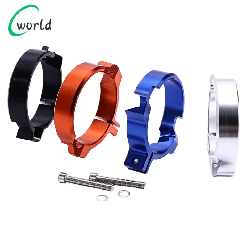 Exhaust pipe protection blue/orange/black/silvery optional, Suitable for motorcycle exhaust clamp and bracket replacement parts
