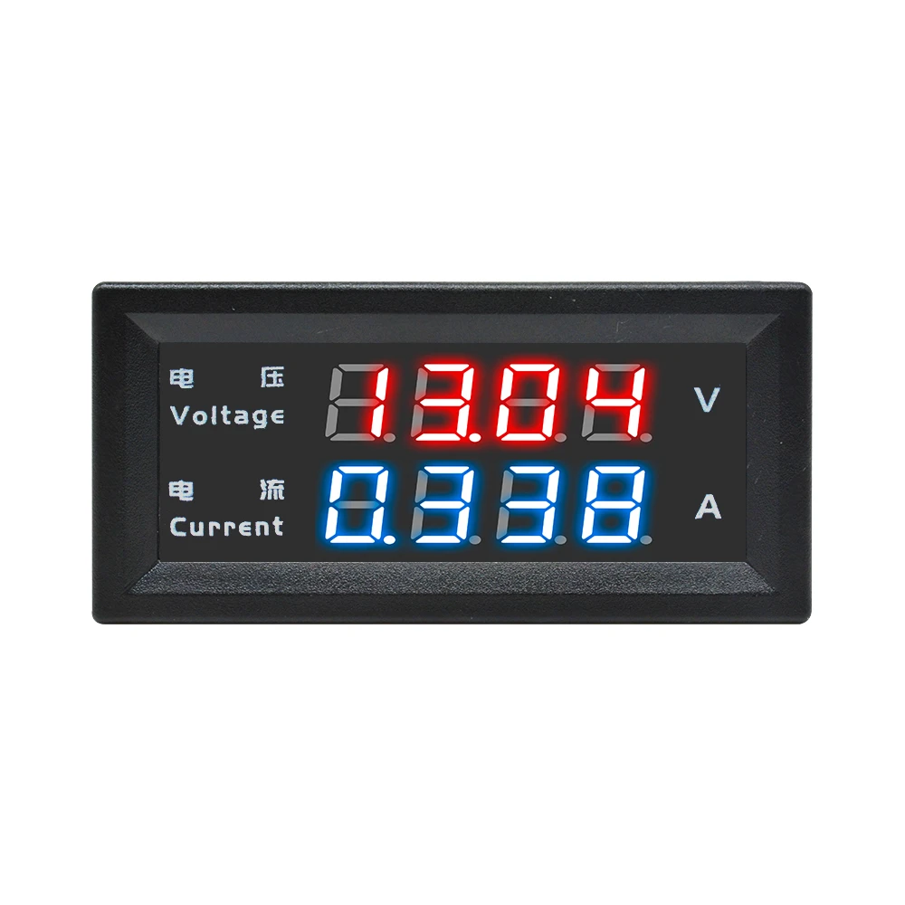 M4430 0-100V/0-200V10A Upgraded Four-digit Voltmeter Blue And Red Five-wire Digital Voltage Measuring Instrument Current Meter