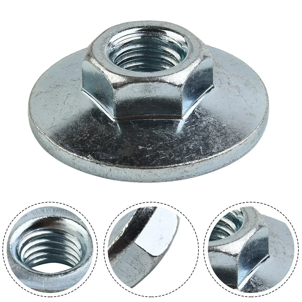 Power Tool Workshop Equipment Angle Grinder Part Flange Metal Nut Disc Quick Change Locking Quick Release Hexagon Quick Convenie