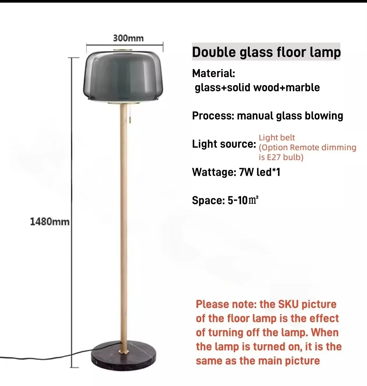 Nordic dubbele glazen tafellamp moderne bank zijhoek vloerlamp nachtkastje studeerkamer kantoor woonkamer creatieve LED staande lamp