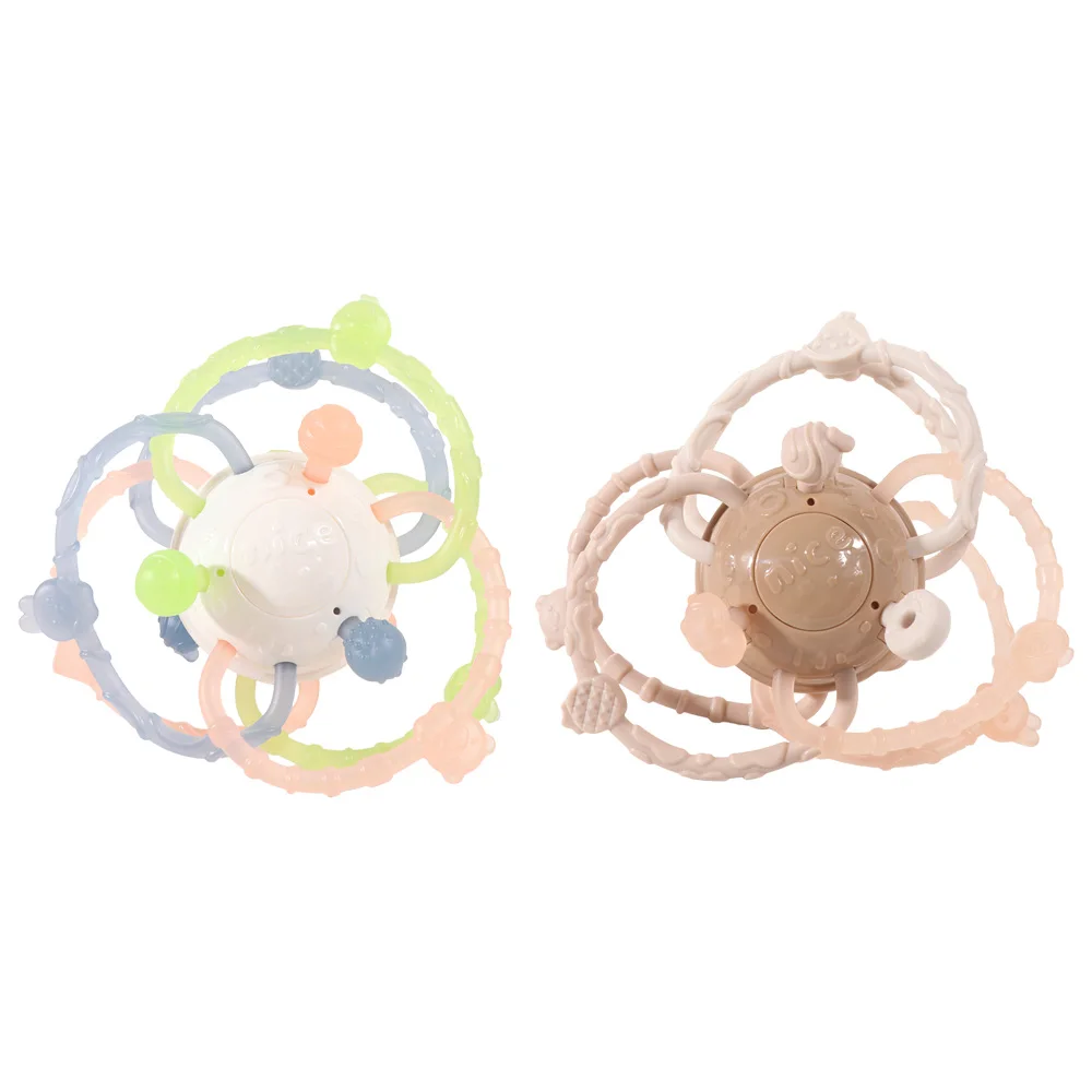 

Hand Grab Soft Silicone Baby Toy Round Ball Chewable Manhattan Round Ball Teethers Grab Ball Hand Grab Ball Baby Toy