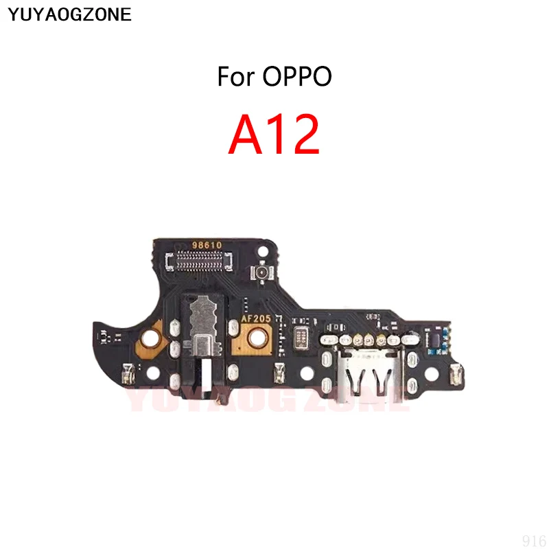 USB Charge Dock Port Socket Plug Connector Flex Cable For OPPO A12 Charging Board Module